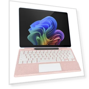 Single Color Backlight Tablet Bluetooth Keyboard with Touch Pad — Keyboard Cases, Microsoft
