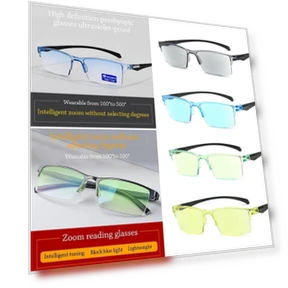 Smart Reading Glasses with Anti-Blue Light and Autofocus — Reading Glasses, XZdingchen