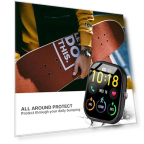 Soft Thin TPU Full Protective Case Bumper — Smartwatch Protectors, Kuizil