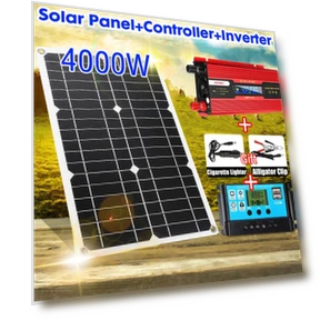 Solar Energy System 4000W — Power Inverters, Happy Market