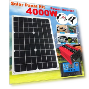 Solar Power Station Kit 4000W — Power Inverters, Fluffy