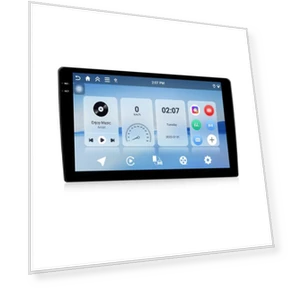 Universal Android Central Control Large Screen Car Wireless Carplay Navigation — Stereo Receivers