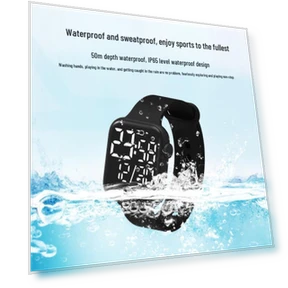 Waterproof Smart Watch with Touch Screen and Date Display — Smartwatches, Y2LED