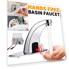 Automatic Infrared Sensor Mixer Tap for Sink — Hands-Free Faucets, The Romantics