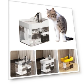 Automatic Water Fountain for Pets — Fountains, Three Body