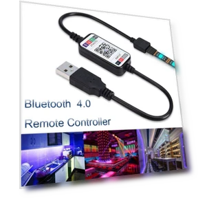 Flexible Mini Wireless Bluetooth LED Strip Controller — Selfie Lights, henangyang