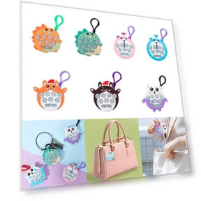 Portable Game Console Keychain — Stress Relievers, Three Body