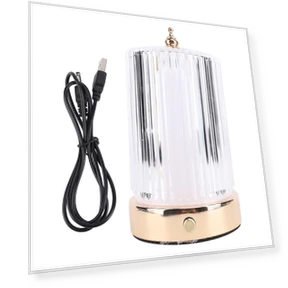 Rechargeable Dimmable LED Touch Lamp — Study & Desk Lighting, CosyHome