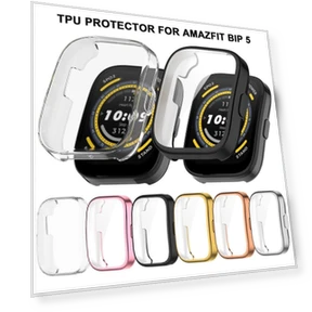 Smart TPU Case Bumper Protective Shell with Screen Protector — Smartwatch Protectors, YGHkdhbn4