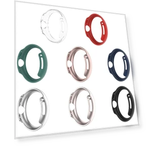 Smart Watch Accessories Frame Shell Case Protective PC Cover Screen Protector — Smartwatch Protectors, CQxingyue