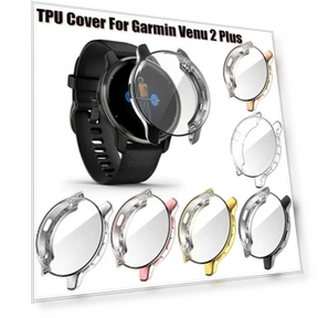 Smart Watch Shell Screen Protector Protective Plating TPU Case Cover — Screen Protectors, Qianchangfu