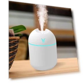 USB Mini Air Humidifier with Essential Oil Diffuser — Diffusers, Makeup Retailer