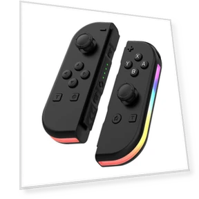 Gaming Left And Right Handle With RGB Lights — Gaming Controllers