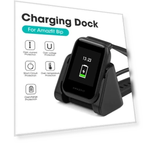 Replacement Wristband USB Cable Cradle — Smartwatch Straps, BlacvvMee