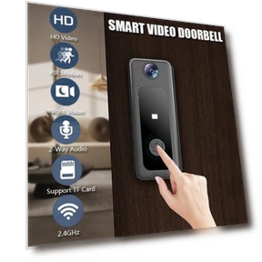 Smart Wireless Video Doorbell — Smart Home Security, MIJIA HOME