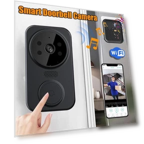 Smart Wireless Wi-Fi Video Doorbell — Smart Home Security, MIJIA HOME