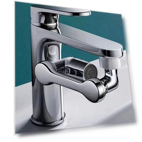 Universal Extendable Rotating Robotic Arm Faucet Extension — Aerators, JOHO - CarGear