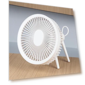 USB Desktop Fan with Night Light — Portable Cooling Solutions, Hobbies mall