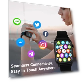 HD Smartwatch with 120 Sports Modes — Smartwatches, TRAUSI