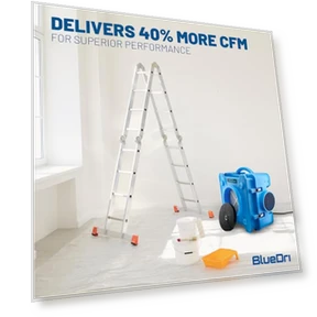 HEPA Air Scrubber — HVAC Filtration, BlueDri