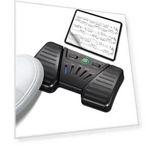 Multifunctional Bluetooth Foot Page Turner — Pedals, The Romantics