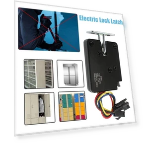 Small Cabinet Electric Control Lock — Luggage Locks, Liingyimn