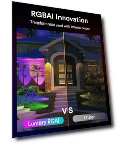 Smart Landscape Lights — Outdoor Security & Flood Lighting, Lumary