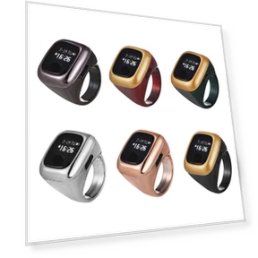 Smart OLED Ring with Multi-Channel Vibration Alerts — Smart Rings, Discount Domain
