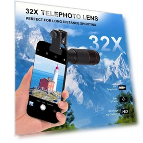 Telephoto Lens for Smartphone — Lens Attachments, Waxunrose