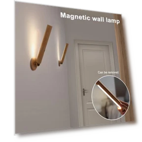 Wooden LED Wall Lamp — Wall Lighting, Irresistible Womanhood