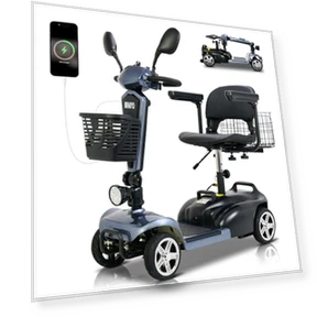 4 Wheel Mobility Scooter — Electric Self-Balancing Scooters, MIHAYO