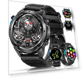 Military Smart Watch with GPS — Smartwatches, PODOEIL