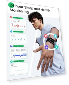 Smart Watch with Alexa, Health Monitoring, and Waterproof Design — Smartwatches, WMK