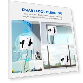 Smart Window Cleaning Robot — Squeegees, SGMSIGMA