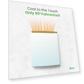 Wi-fi Plug-in Electric Wall Heater — Heaters, ENVI