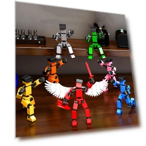 3D Printed Mannequin Multi-Jointed Shapeshift Robot — Mannequins, yeetuand