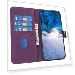 Anti-drop Cover with Imprinting Pattern Folio Flip Phone Stand — Screen Protectors, Smartwatch 2025