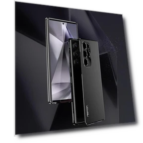 Buckle Lock Design Hard PC Metal Frame Phone Cover — Bumpers, Smartwatch 2025