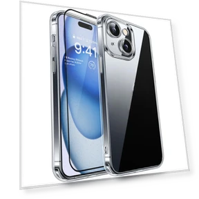 Clear TPU Phone Cover with Easy Installation — Screen Protectors, Smartwatch 2025