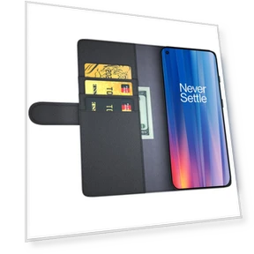 Genuine Split Leather Phone Cover with Wallet Stand — Basic Cases, Smartwatch 2025