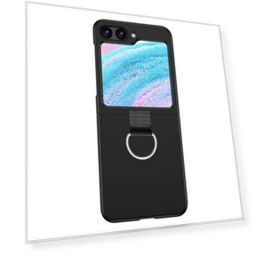 Hard PC Phone Case with D-Shape Ring Holder — Basic Cases, Smartwatch 2025