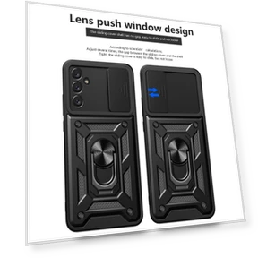 Hybrid Back Cover with Ring Kickstand — Back Covers, Smartwatch 2025