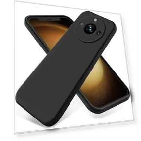 Liquid Silicone Soft Lining Phone Cover with Strap — Basic Cases, Smartwatch 2025