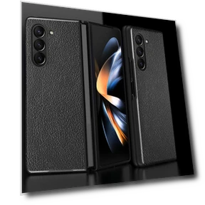 Litchi Texture PU Leather Coated PC Phone Cover — Phone Accessories, Smartwatch 2025