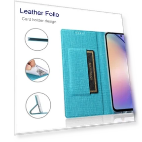PU Leather Phone Case with Card Slots and Stand — Phone Accessories, VILI