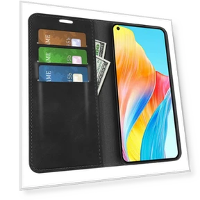 Skin-touch Leather Wallet Phone Case — Flip Cases, Smartwatch 2025