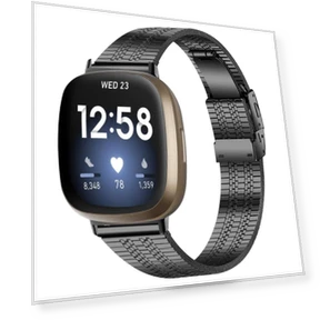 Stainless Steel Smart Watch Band — Smartwatch Straps, Smartwatch 2025