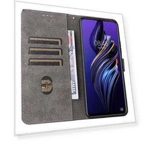 Stand Shell RFID Blocking Wallet Phone Cover with Strap — Smartwatch Protectors, Smartwatch 2025