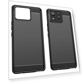 TPU Case Carbon Fiber Texture Soft Phone Cover — Screen Protectors, Smartwatch 2025