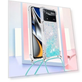 TPU Case Quicksand Design Phone Cover with Lanyard — Phone Accessories, Smartwatch 2025